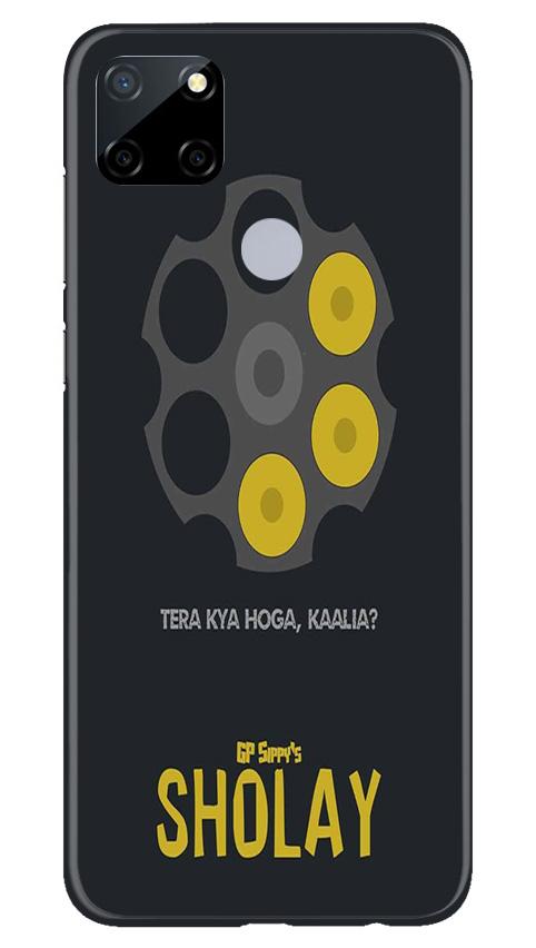 Sholay Mobile Back Case for Realme Narzo 30a (Design - 356)