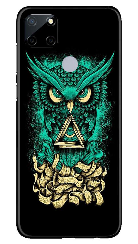 Owl Mobile Back Case for Realme Narzo 30a (Design - 358)