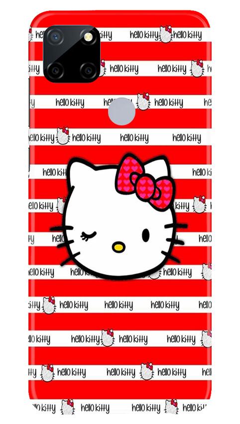 Hello Kitty Mobile Back Case for Realme C12 (Design - 364)