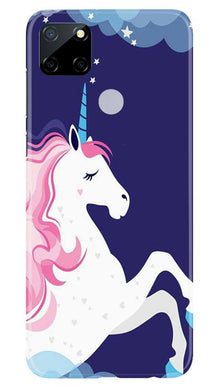 Unicorn Mobile Back Case for Realme Narzo 30a (Design - 365)