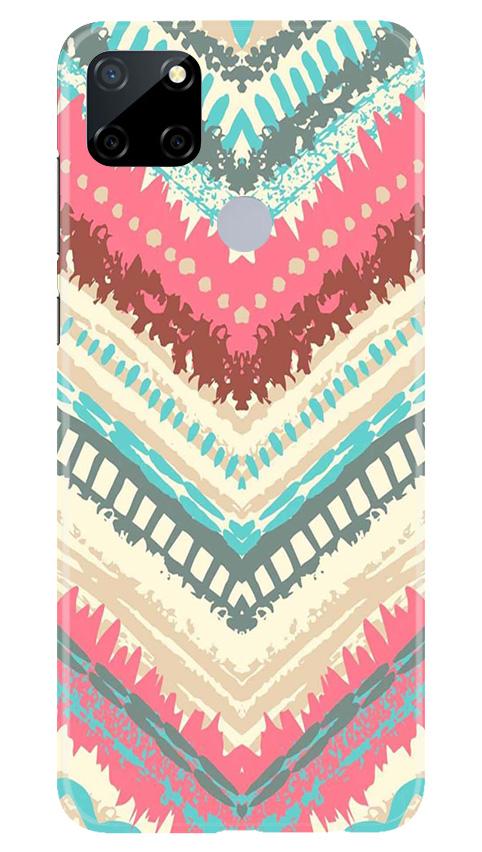 Pattern Mobile Back Case for Realme C12 (Design - 368)
