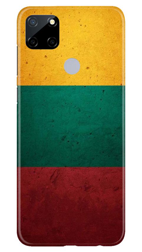 Color Pattern Mobile Back Case for Realme Narzo 30a (Design - 374)