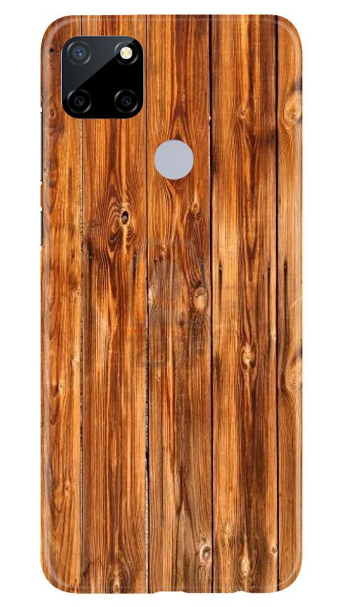 Wooden Texture Mobile Back Case for Realme C12 (Design - 376)