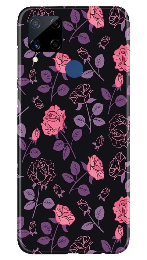 Rose Pattern Case for Realme C15