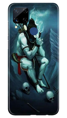 Lord Shiva Mahakal2 Mobile Back Case for Realme C15 (Design - 98)