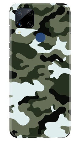 Army Camouflage Case for Realme C15(Design - 108)
