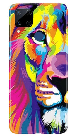 Colorful Lion Case for Realme C15(Design - 110)