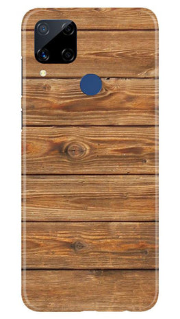 Wooden Look Case for Realme C15(Design - 113)