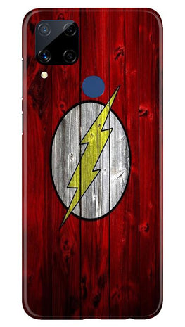 Flash Superhero Case for Realme C15(Design - 116)