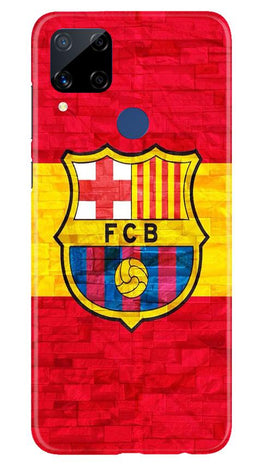 FCB Football Case for Realme C15(Design - 174)