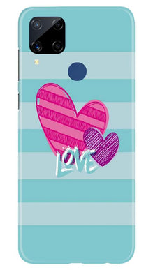 Love Mobile Back Case for Realme C15 (Design - 299)