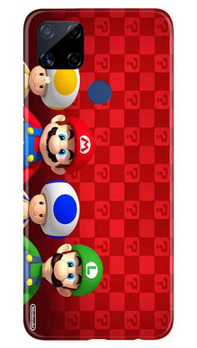 Mario Mobile Back Case for Realme C15 (Design - 337)