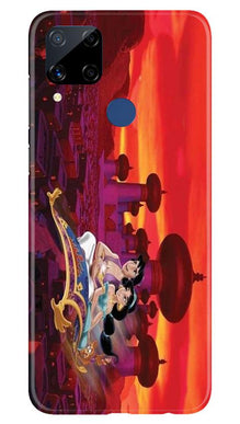 Aladdin Mobile Back Case for Realme C15 (Design - 345)