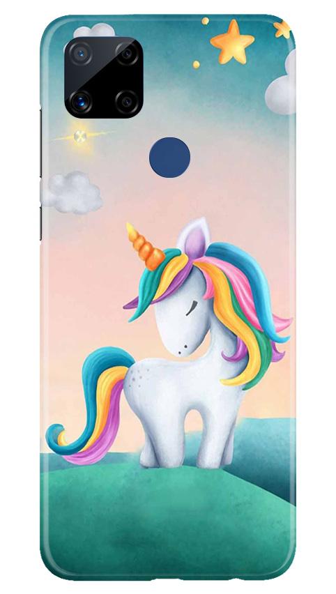 Unicorn Mobile Back Case for Realme C15 (Design - 366)