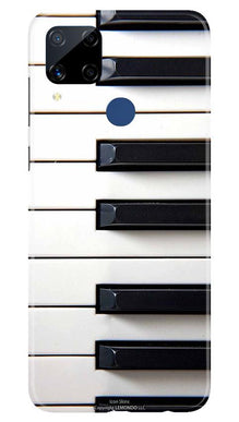 Piano Mobile Back Case for Realme C15 (Design - 387)