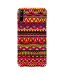 Zigzag line pattern2 Mobile Back Case for Realme C3 (Design - 10)