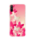 White Pick Butterflies Case for Realme C3