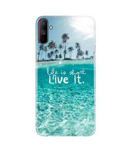 Life is short live it Case for Realme C3