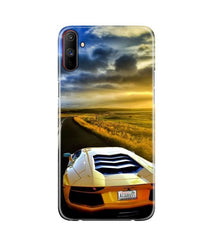 Car lovers Mobile Back Case for Realme C3 (Design - 46)