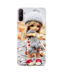 Cute Doll Mobile Back Case for Realme C3 (Design - 93)