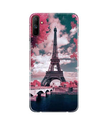 Eiffel Tower Mobile Back Case for Realme C3  (Design - 101)