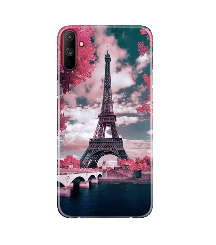 Eiffel Tower Case for Realme C3  (Design - 101)