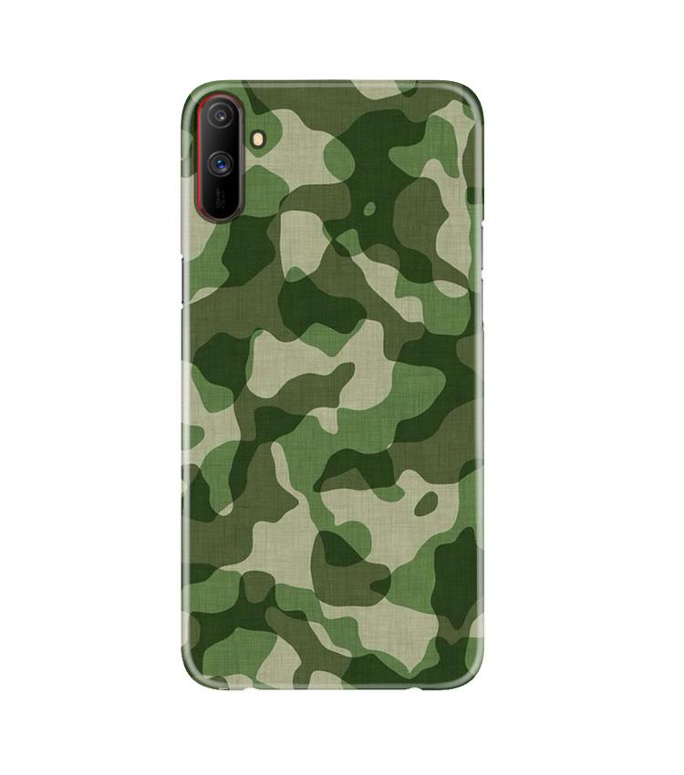 Army Camouflage Case for Realme C3(Design - 106)