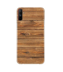 Wooden Look Mobile Back Case for Realme C3  (Design - 113)