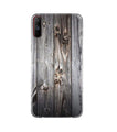 Wooden Look Case for Realme C3  (Design - 114)