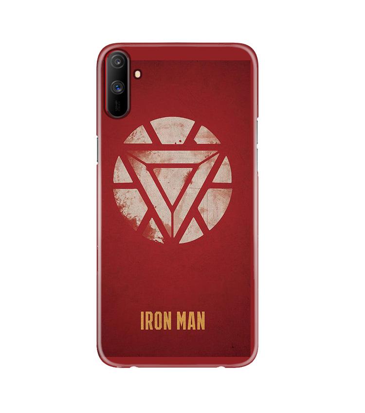 Iron Man Superhero Case for Realme C3  (Design - 115)