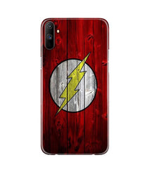 Flash Superhero Mobile Back Case for Realme C3  (Design - 116)