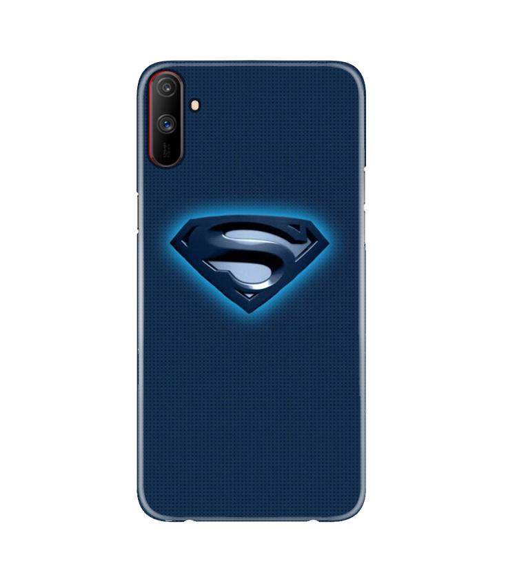 Superman Superhero Case for Realme C3(Design - 117)