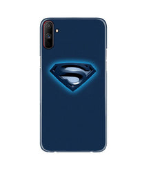 Superman Superhero Mobile Back Case for Realme C3  (Design - 117)