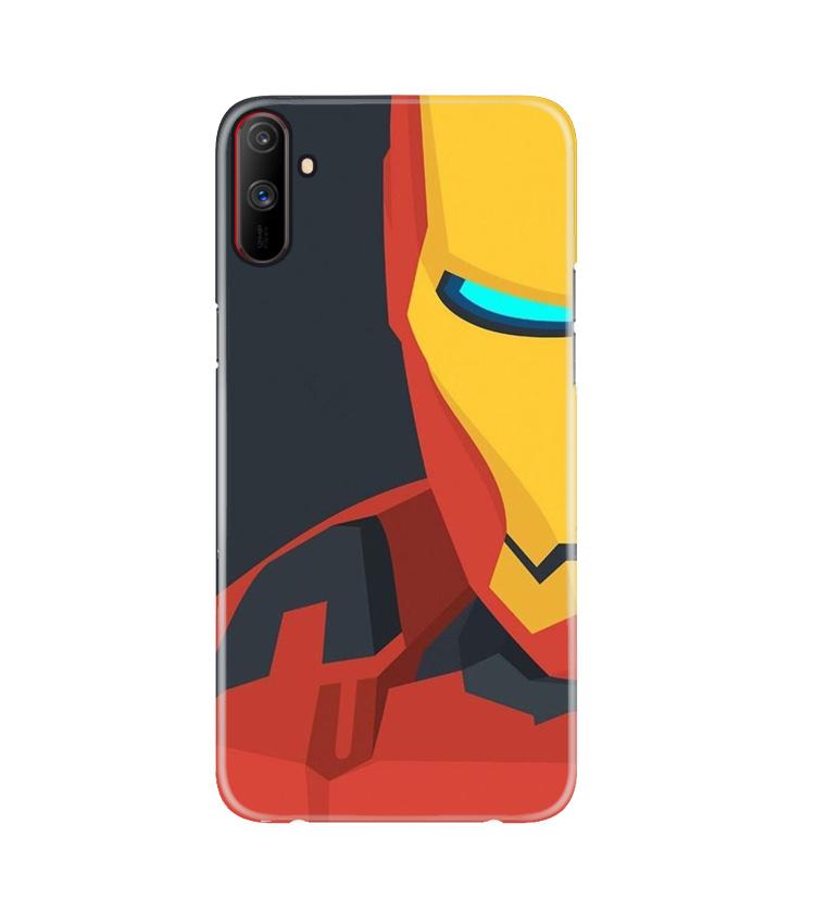 Iron Man Superhero Case for Realme C3  (Design - 120)