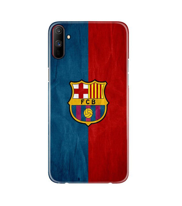 FCB Football Case for Realme C3  (Design - 123)