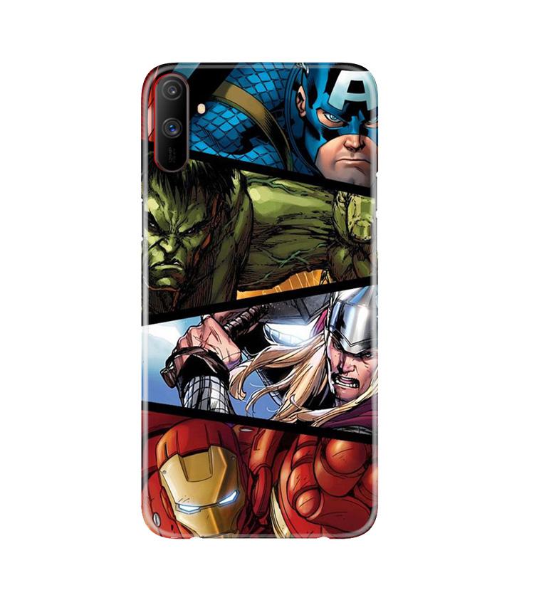 Avengers Superhero Case for Realme C3  (Design - 124)