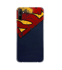 Superman Superhero Mobile Back Case for Realme C3  (Design - 125)