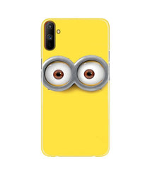 Minions Mobile Back Case for Realme C3  (Design - 128)