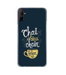 Chai Bina Chain Kahan Mobile Back Case for Realme C3  (Design - 144)