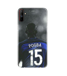 Pogba Mobile Back Case for Realme C3  (Design - 159)