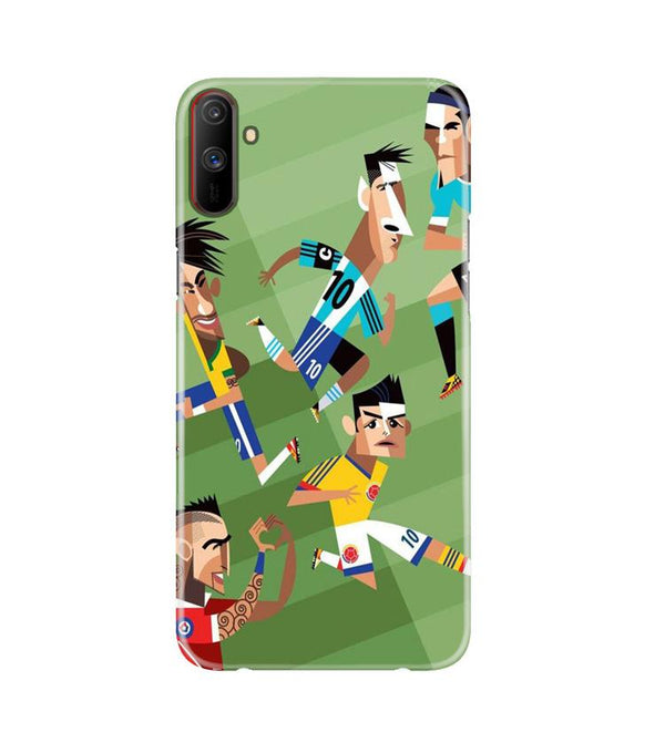 Football Case for Realme C3  (Design - 166)