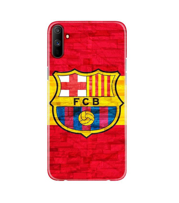FCB Football Case for Realme C3  (Design - 174)