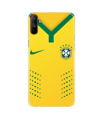 Brazil Mobile Back Case for Realme C3  (Design - 176)