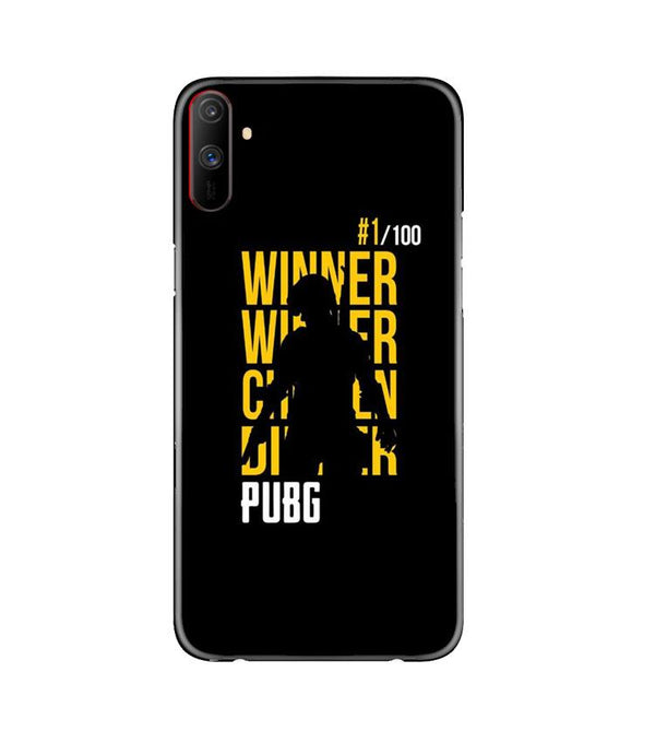Pubg Winner Winner Case for Realme C3  (Design - 177)