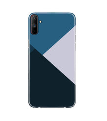 Blue Shades Mobile Back Case for Realme C3 (Design - 188)