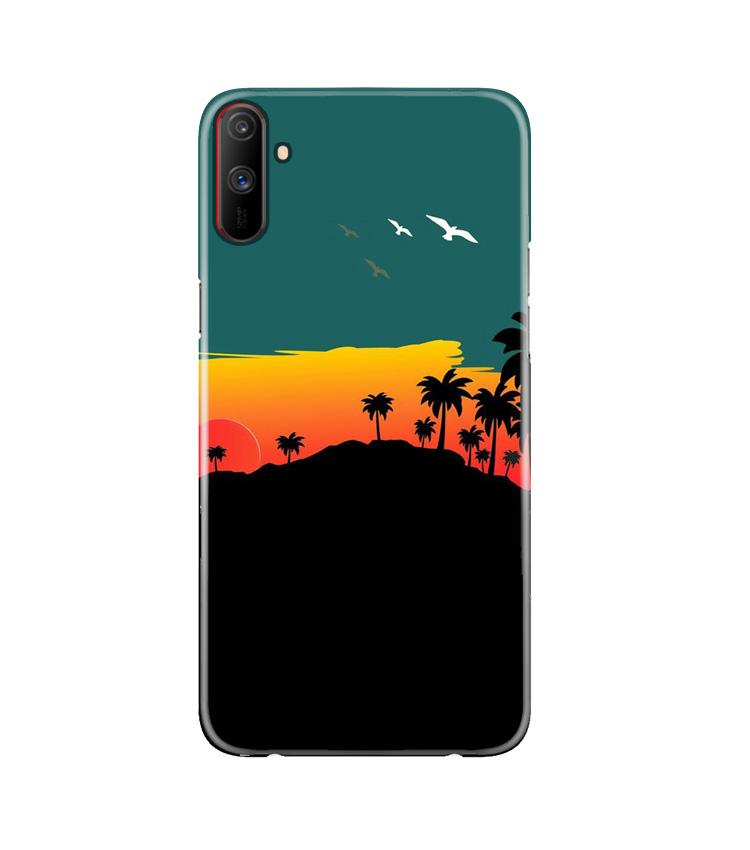 Sky Trees Case for Realme C3 (Design - 191)
