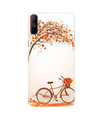 Bicycle Mobile Back Case for Realme C3 (Design - 192)