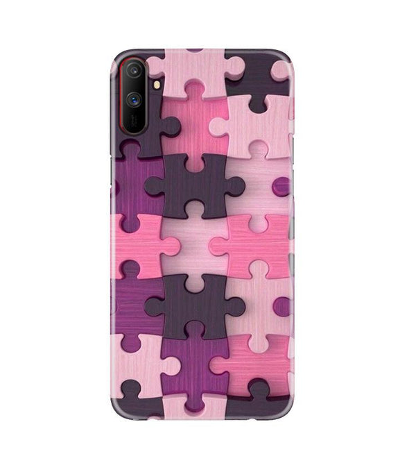 Puzzle Case for Realme C3 (Design - 199)