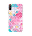 Pink Pattern Case for Realme C3 (Design No. 215)