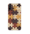 Puzzle Pattern Case for Realme C3 (Design No. 217)